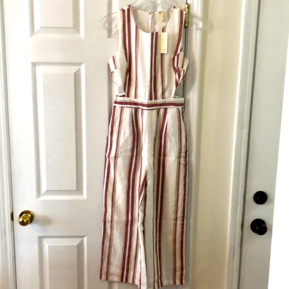 Romper with cute side cut outs